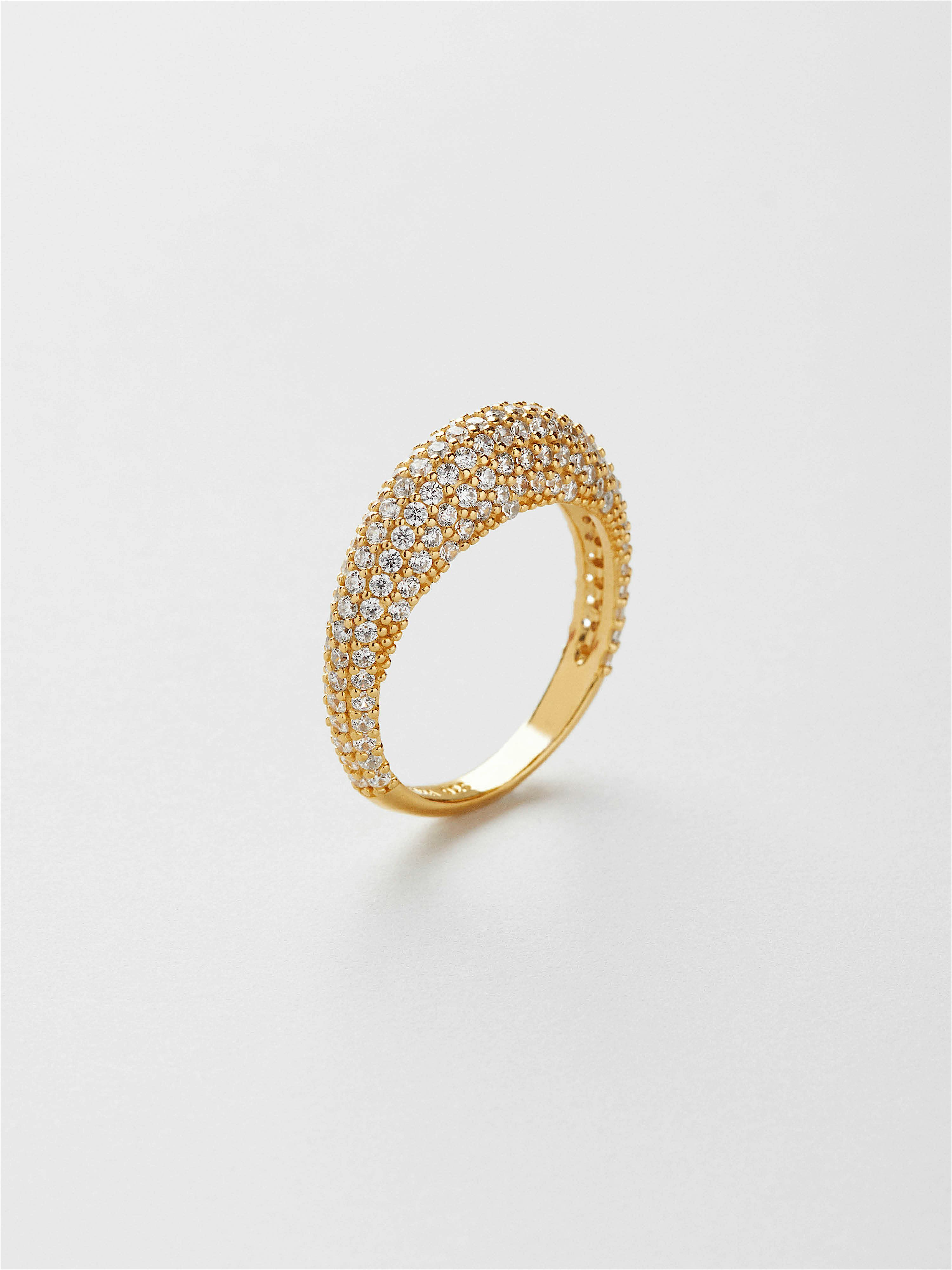 ☆TATIANA☆ Plump Bold Ring CR1829 Bold Sterling Silver Octagon Emerald CZ Ring – Jean Rachel