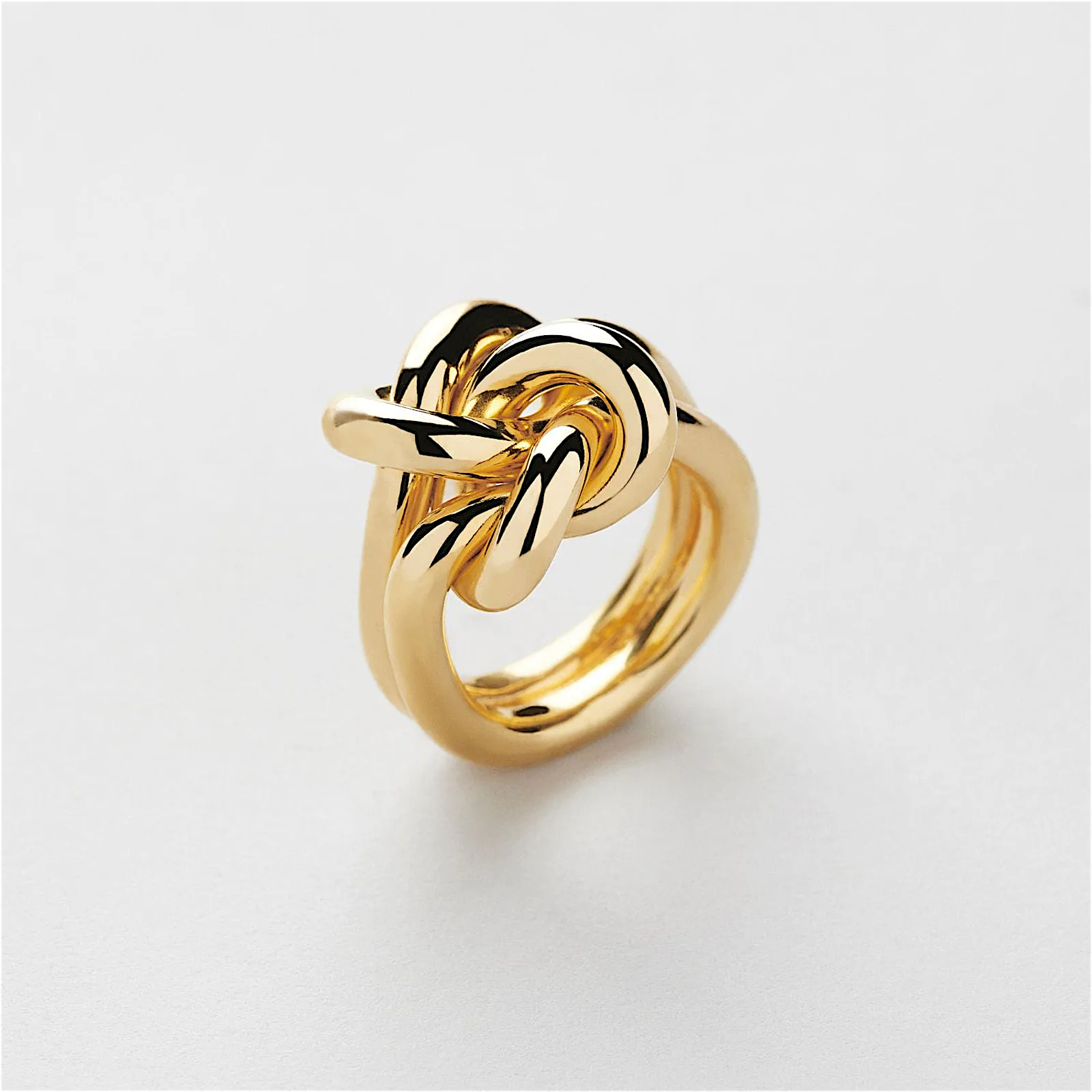 Safira Double Knot Ring (L)