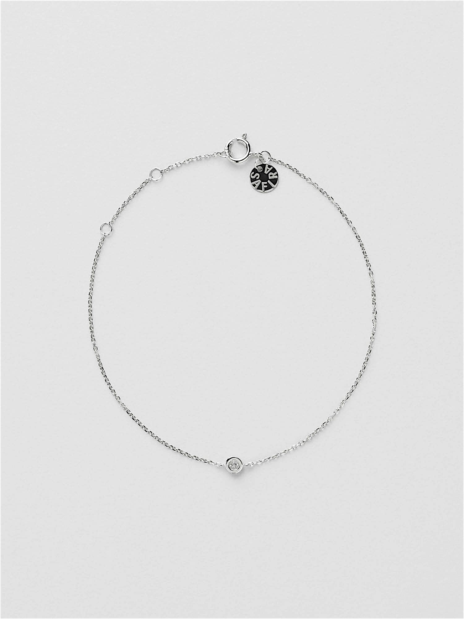 Safira Diamond Bezel Armband