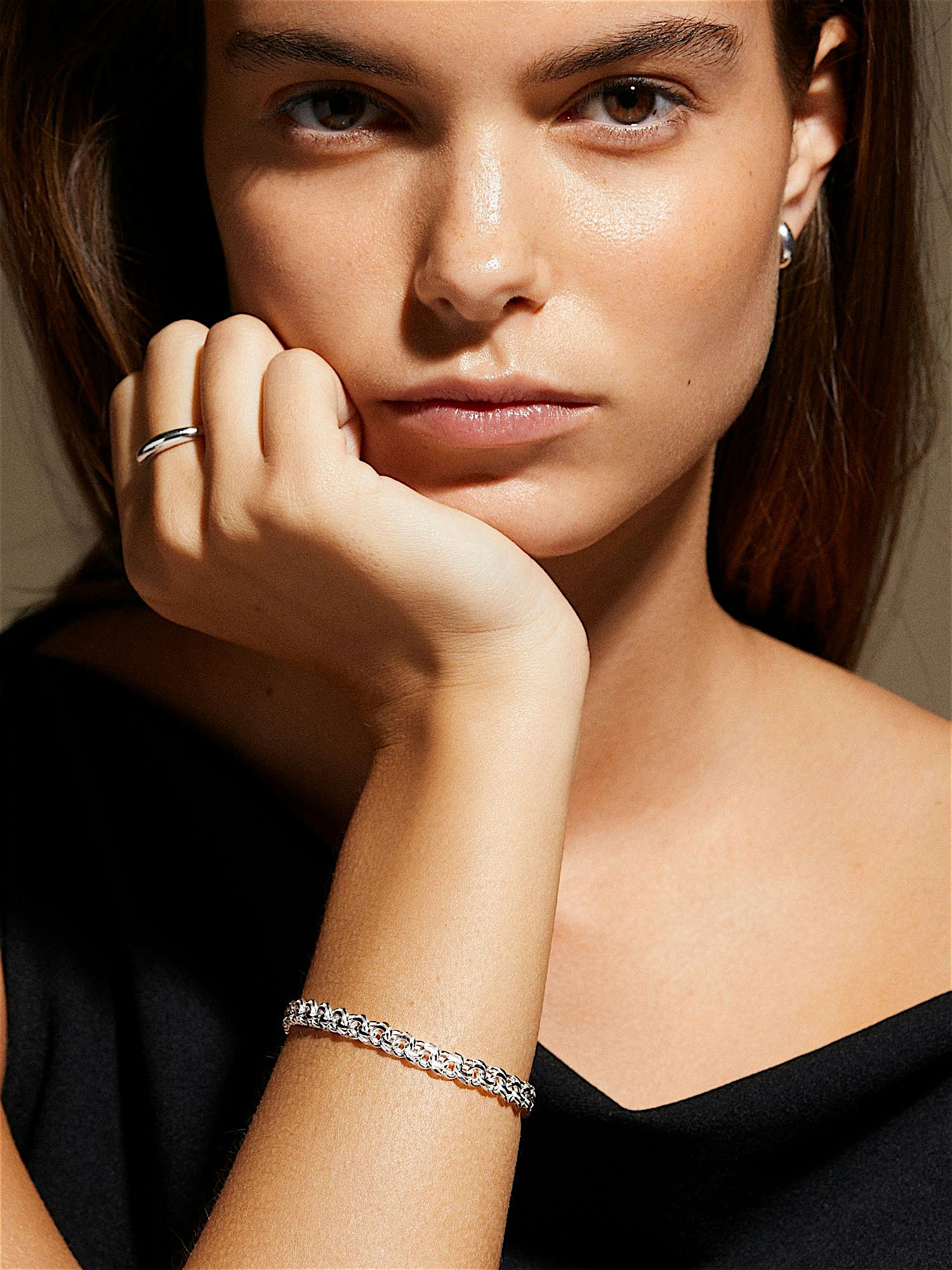 silver925 Bismarck chain bracelet 1点物 silver925 Bismarck chain bracelet 1点物 - メルカリ