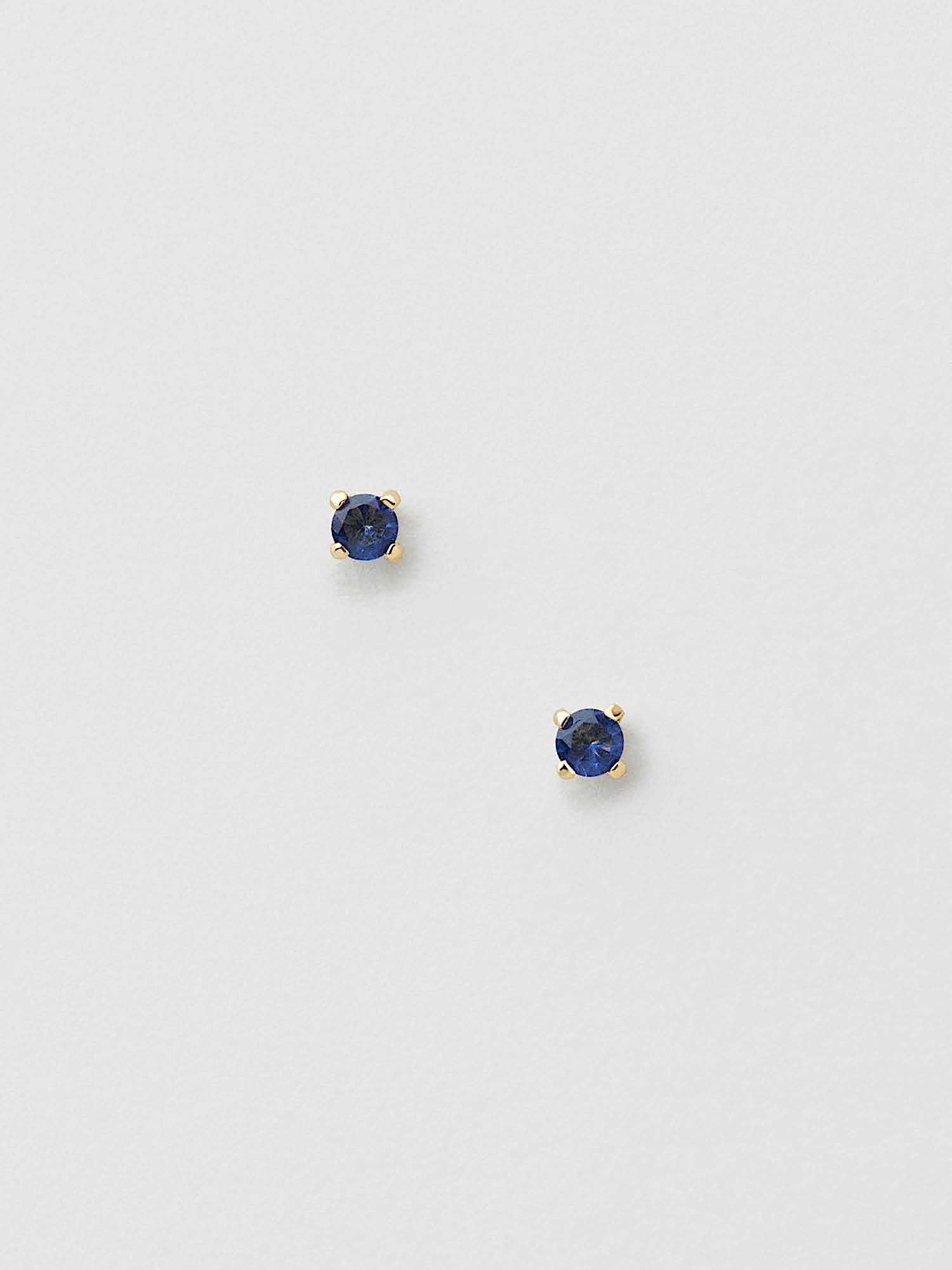 Nika Blue Studs