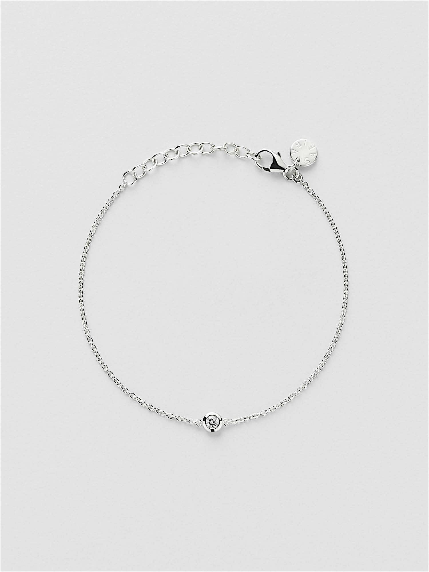 Safira Clara Bezel Armband