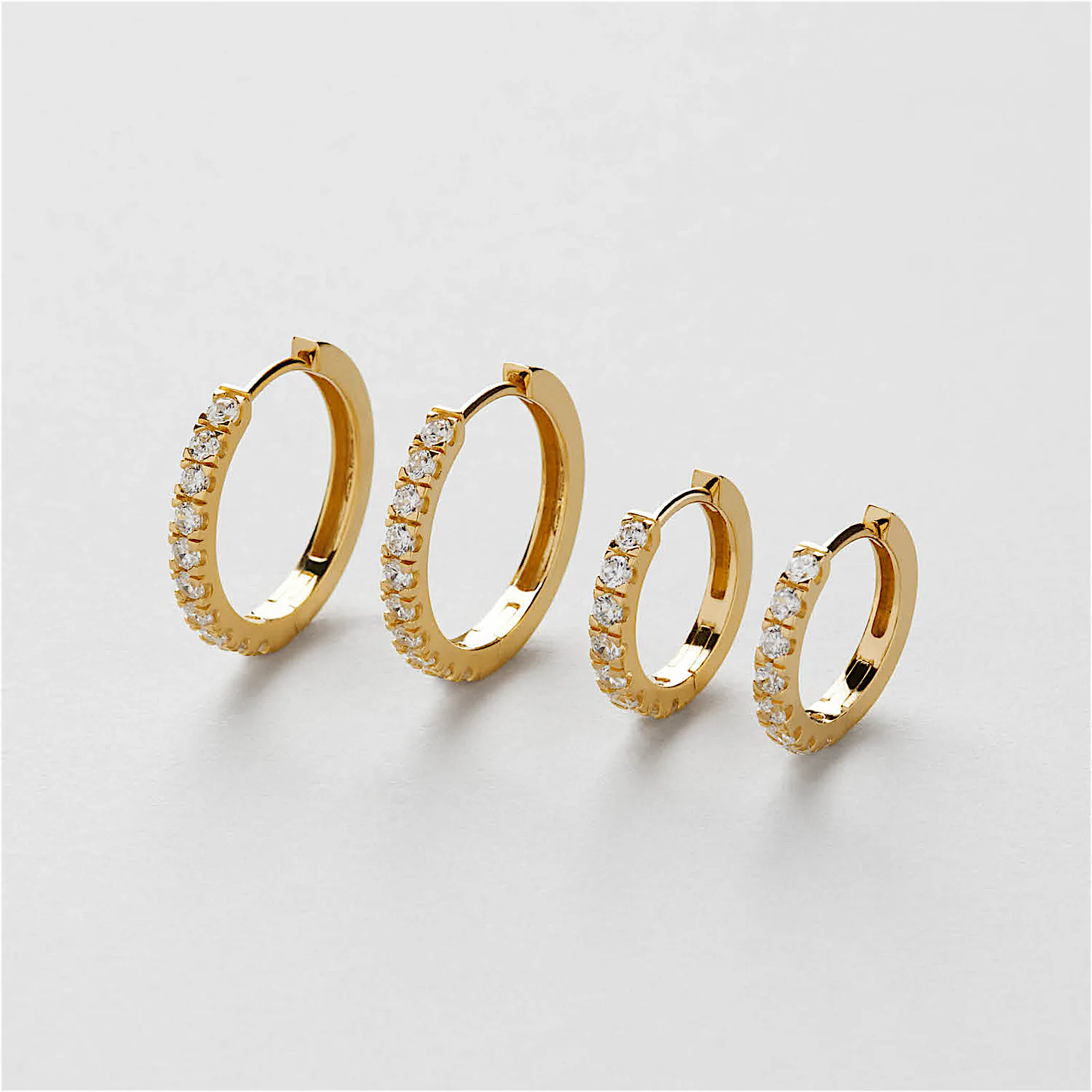 Duo Bling Hoops