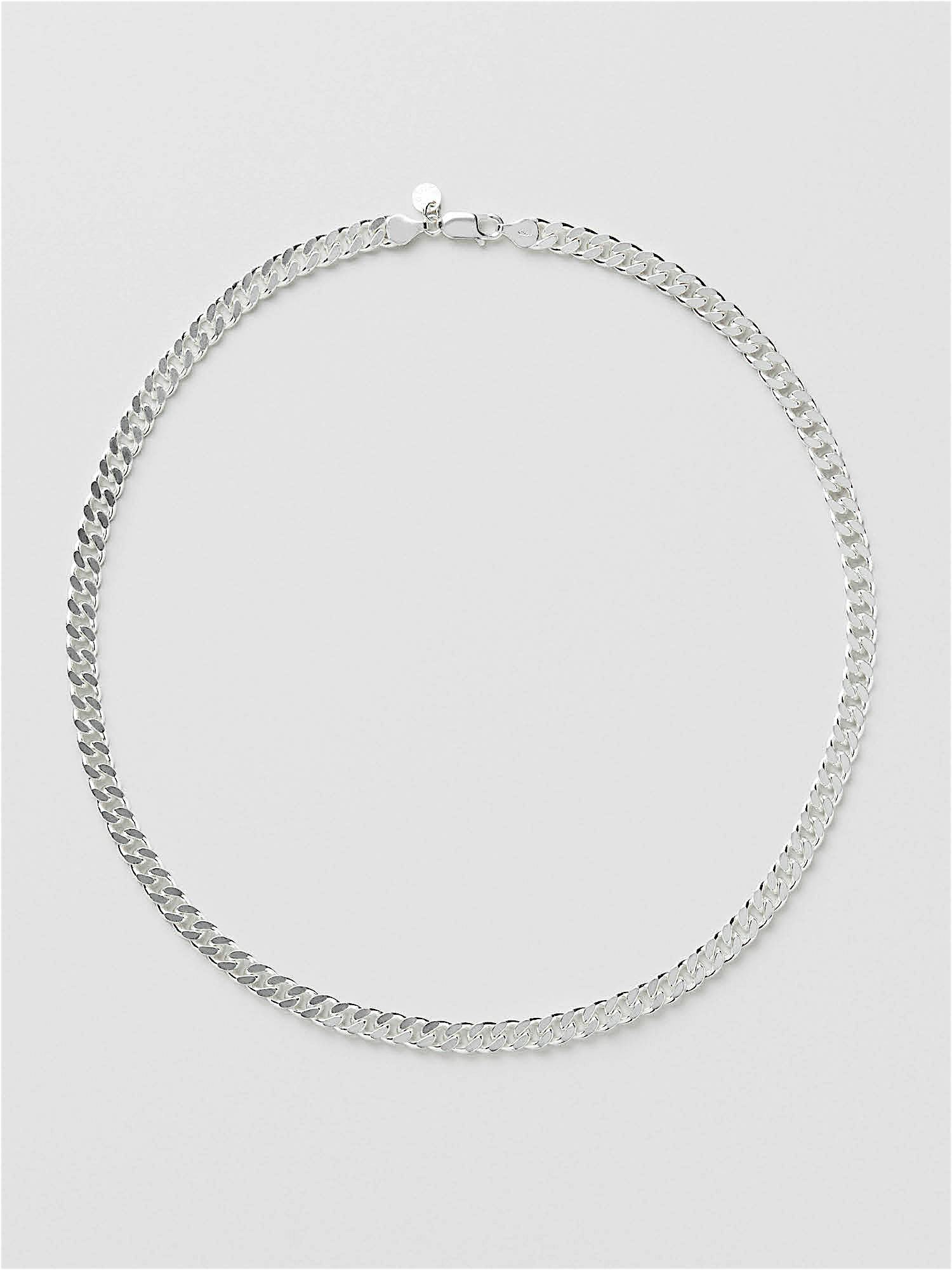 Curb Chain Necklace 50 cm