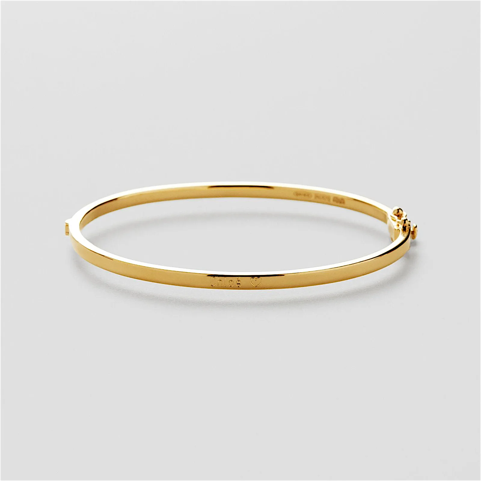 Chloé Thin Bangle Armbånd Gravering