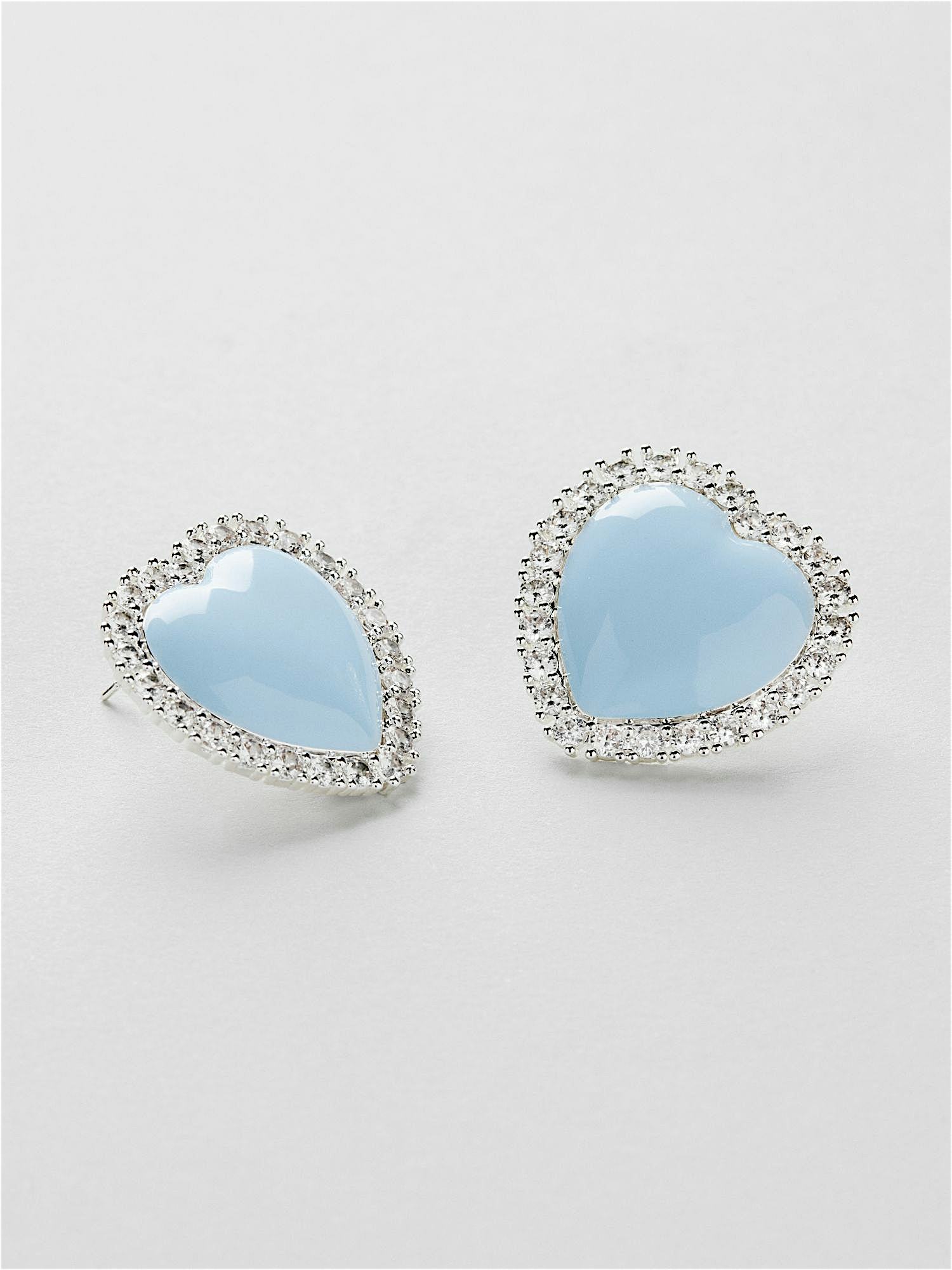 Ice Heart Studs