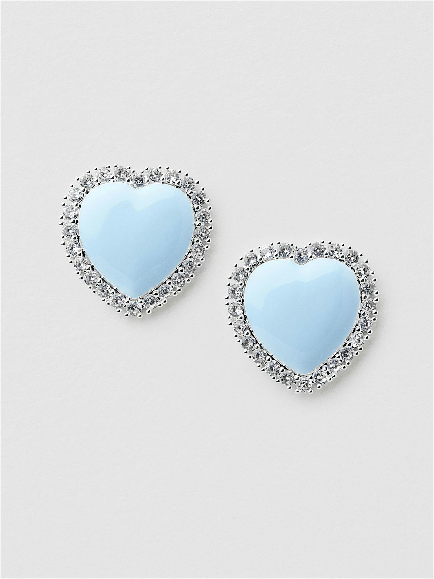 Ice Heart Studs