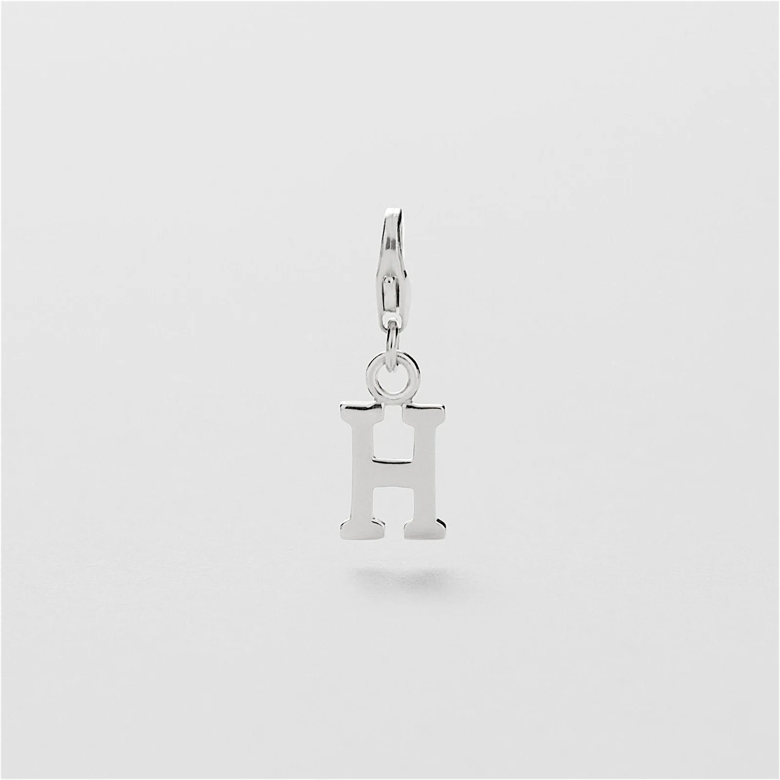 H Letter Charm