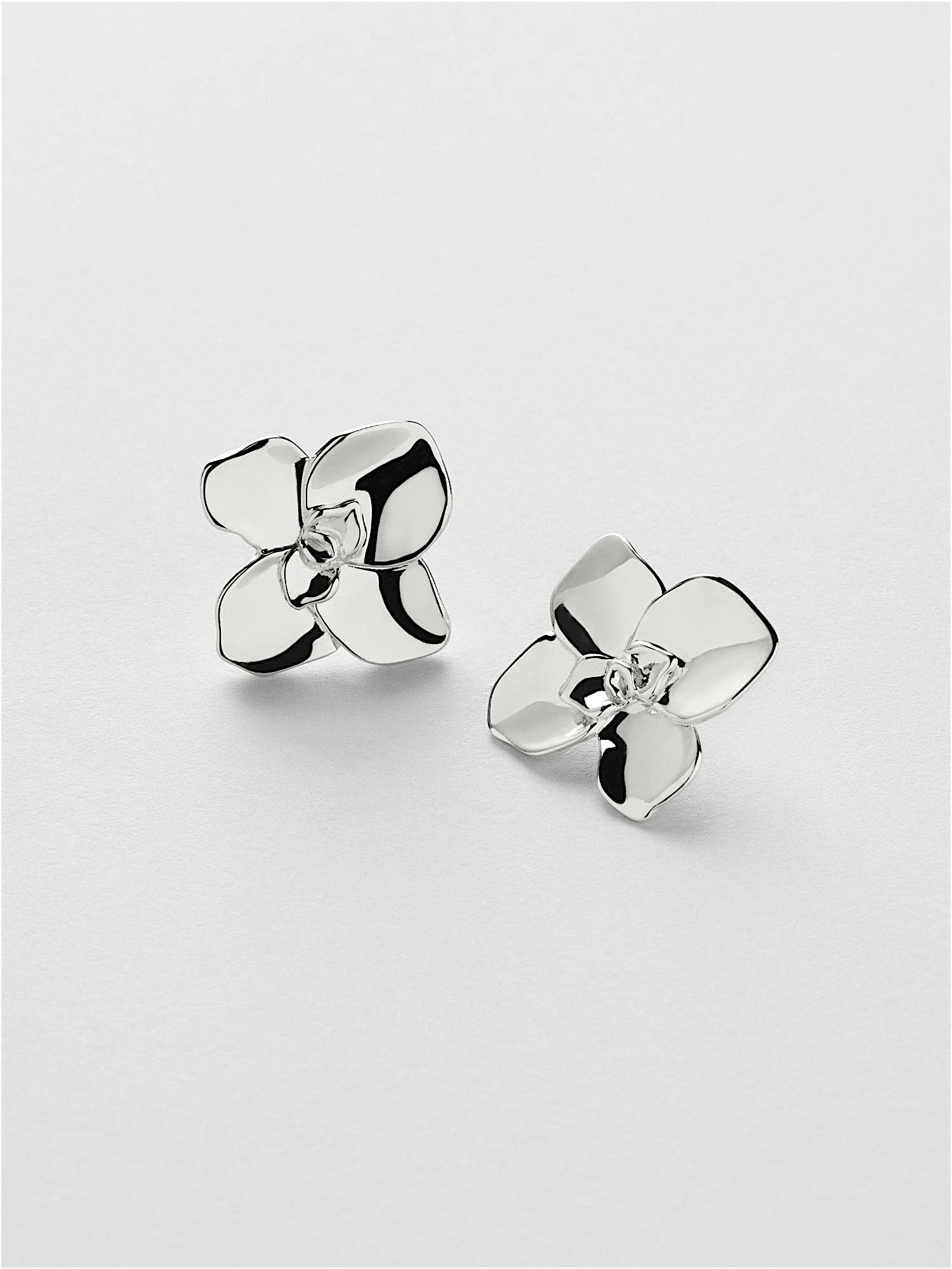 ★TATIANA★ Silver 925 Aurora Opal Flower Earrings EC3145 50 Designer fashion, Seoul-fully created | W Concept