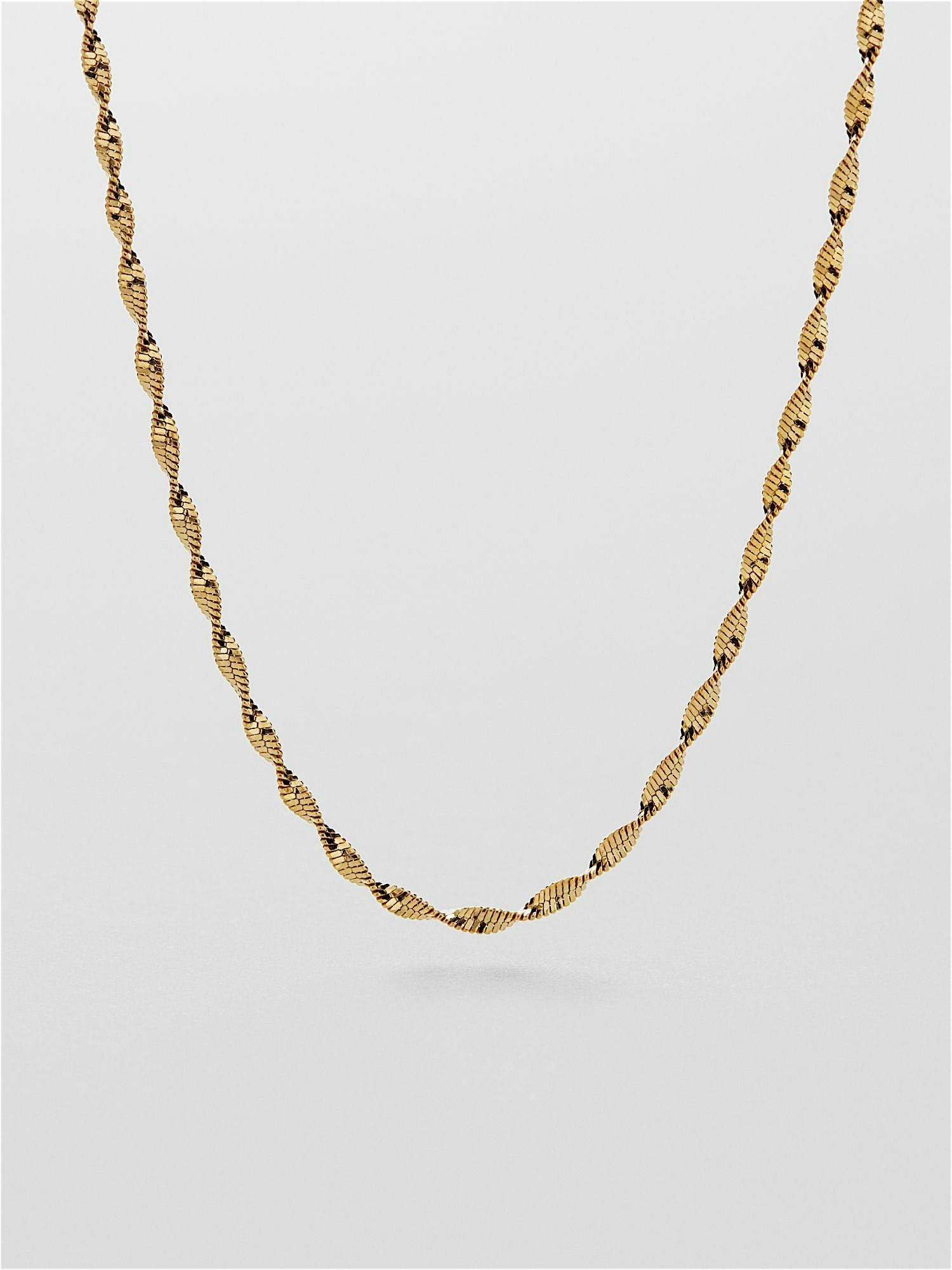 Herringbone Necklace (M) 45 cm