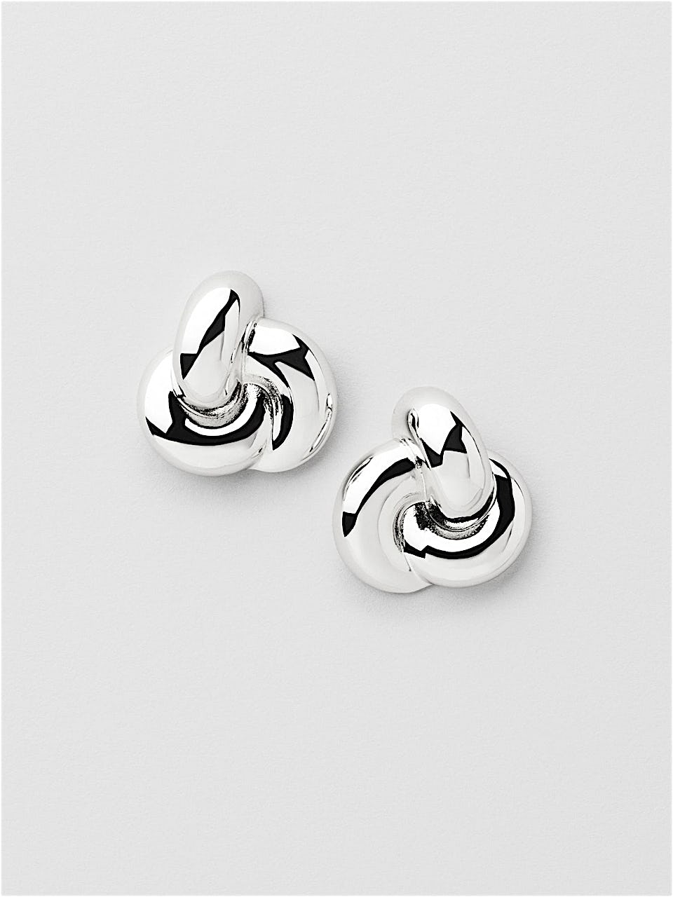 【関税・送料込み】Silver earrings Knot シルバーイヤリング イヤリング・シルバー】Knot earrings / silver925 結び目の