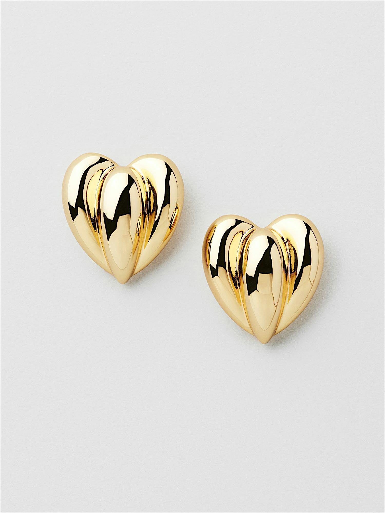 【HYERES LOR】23SS★ H Heart Silver(Y) Color Enamel Earring Le Coeur Heart Torn Earrings | Silver – Parlour X