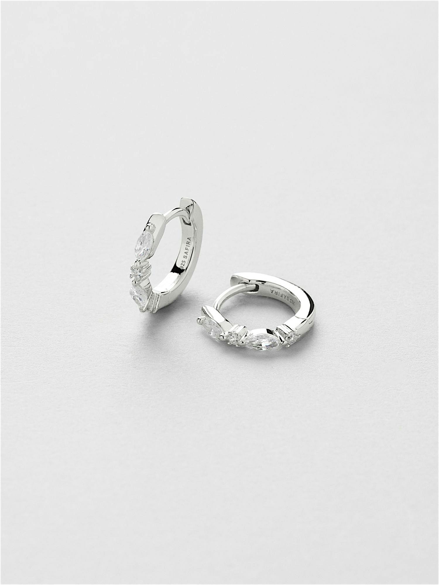 イヤリング TATIANA Silver 925 Ball D Ring Hoop Earrings EC3044 Amazon.com: Diamond2Deal 925 Sterling Silver Textured Hollow