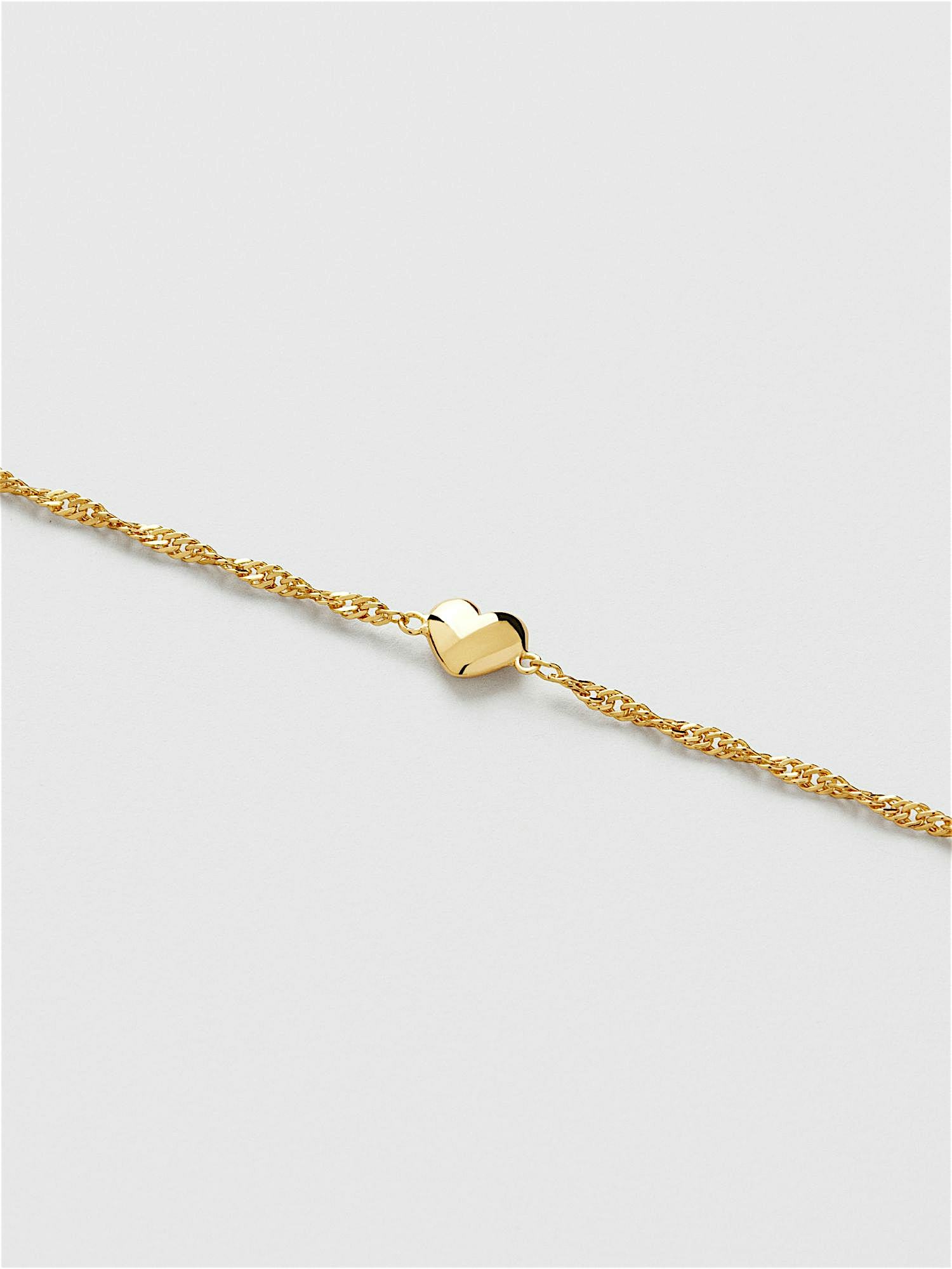 Puffy Heart Bracelet