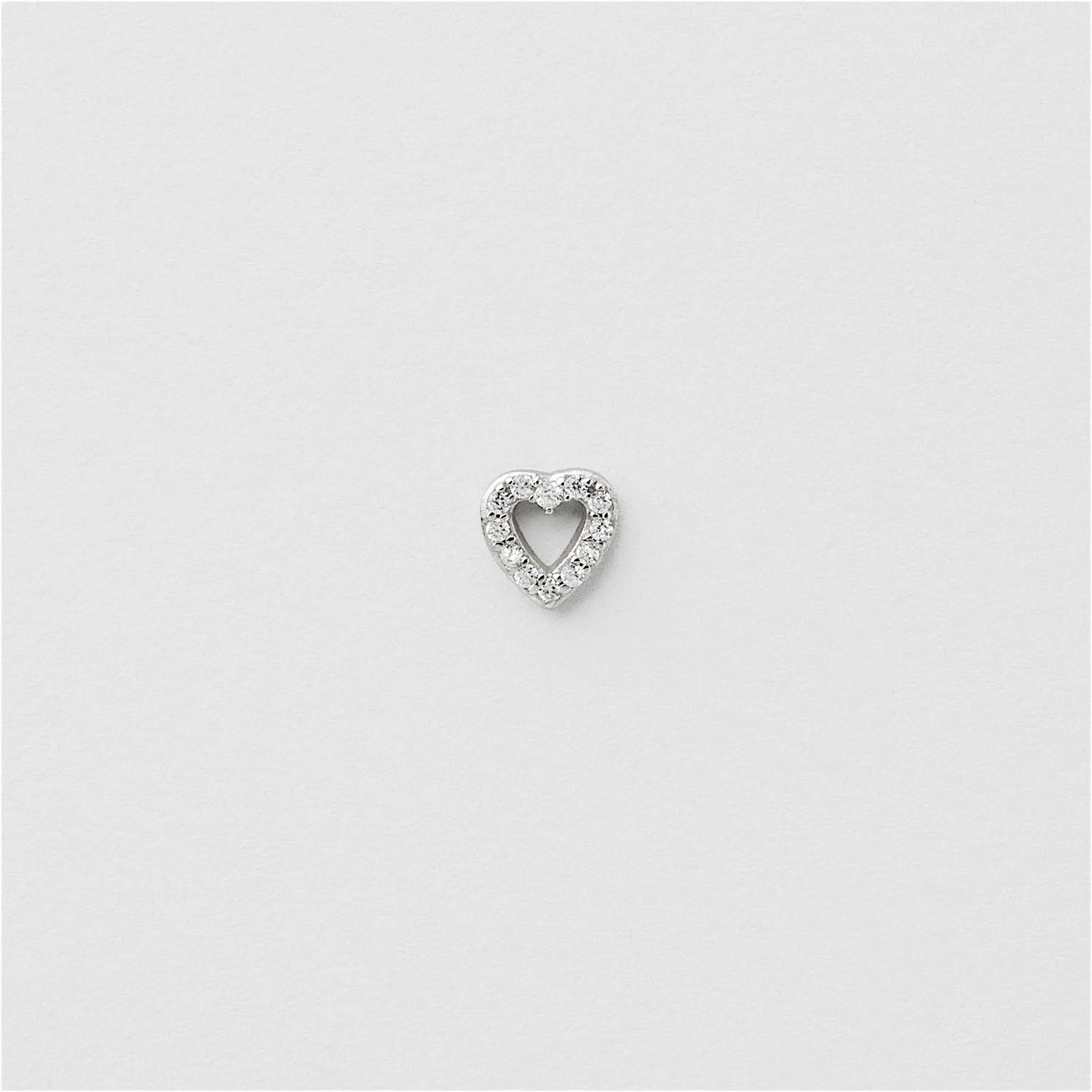 Pavé Heart Piercing