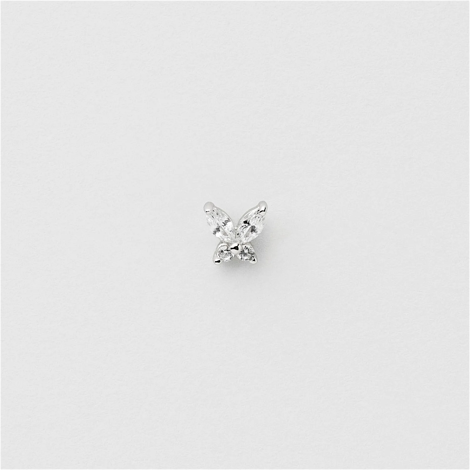 Clear Butterfly Piercing