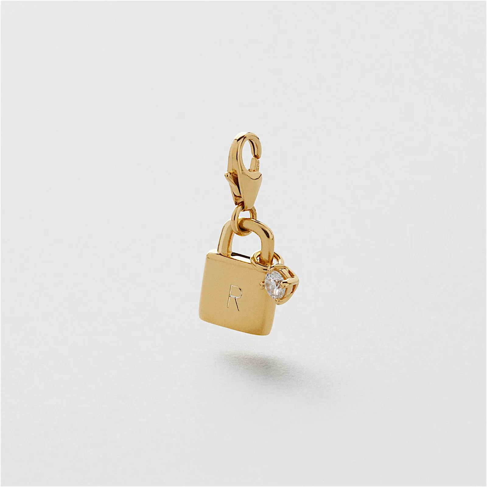 Lock Charm Gravering