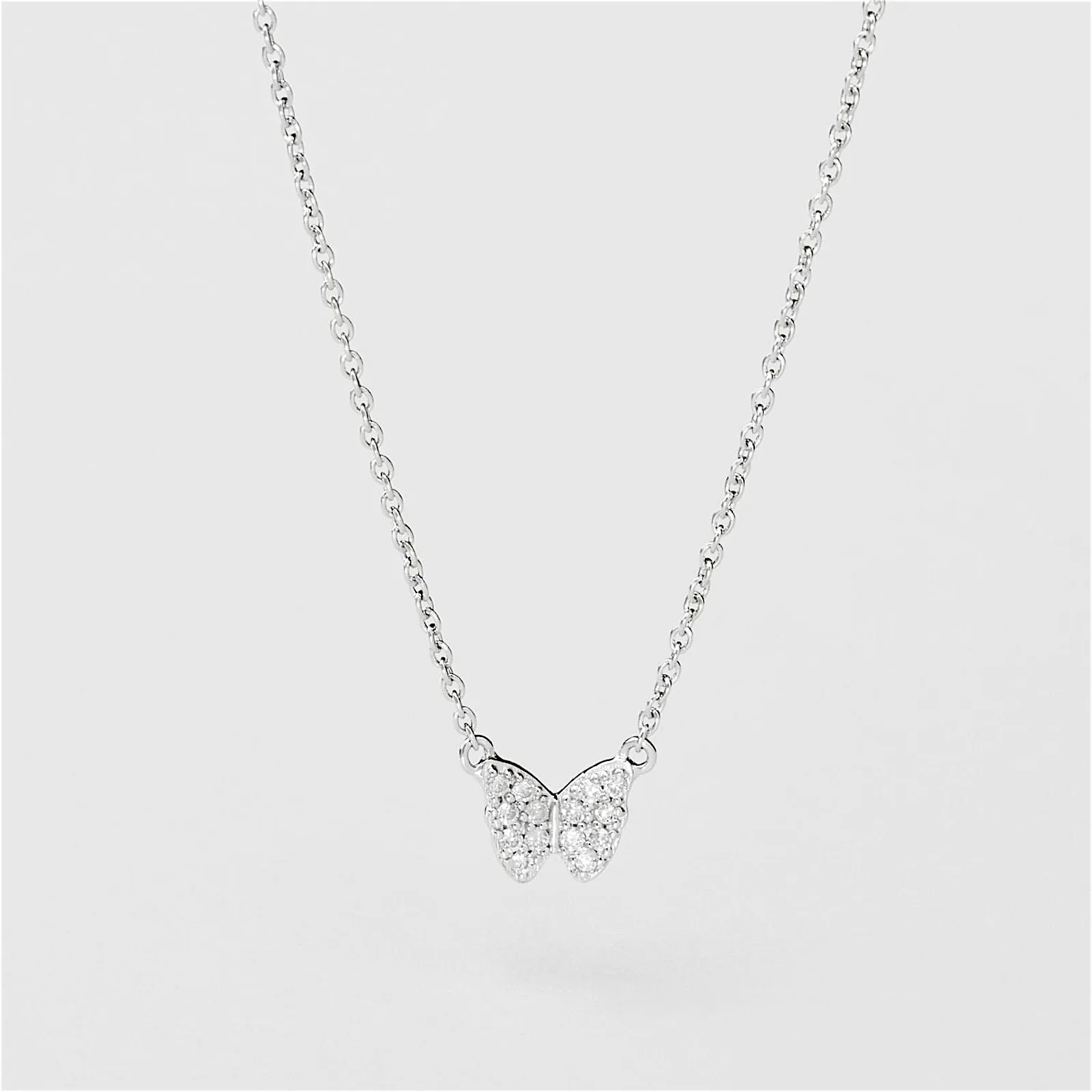 Bling Butterfly Halskjede