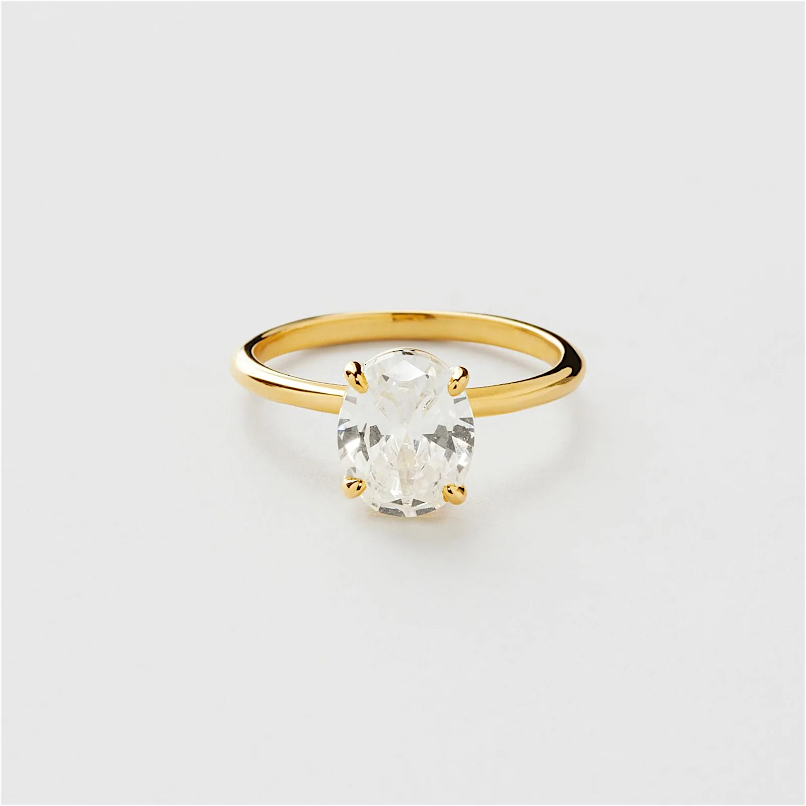 Oval Bling Ring