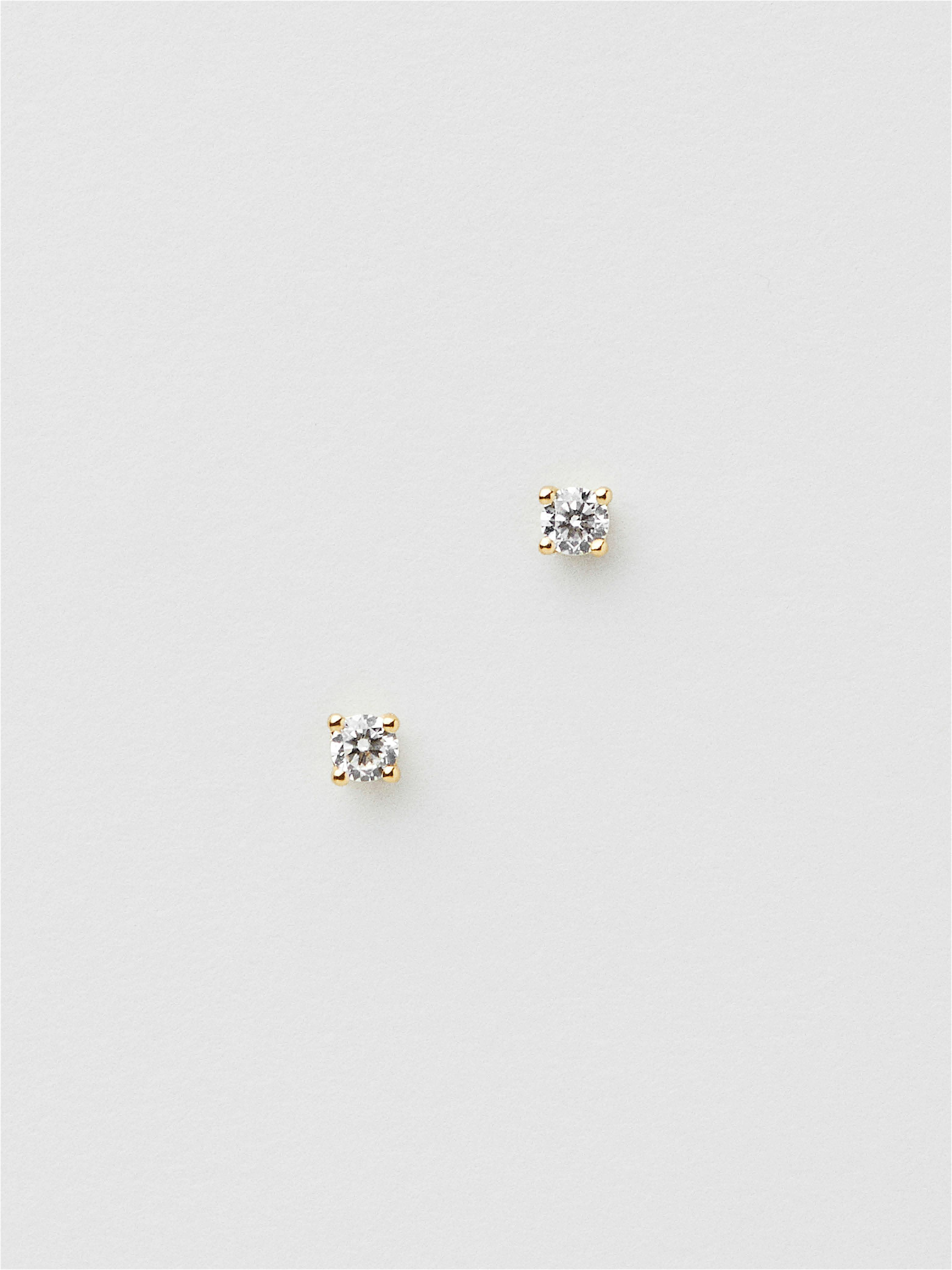 【HYERES LOR】24SS★ Aceh Silver One Touch Earrings Lotte Duty Free