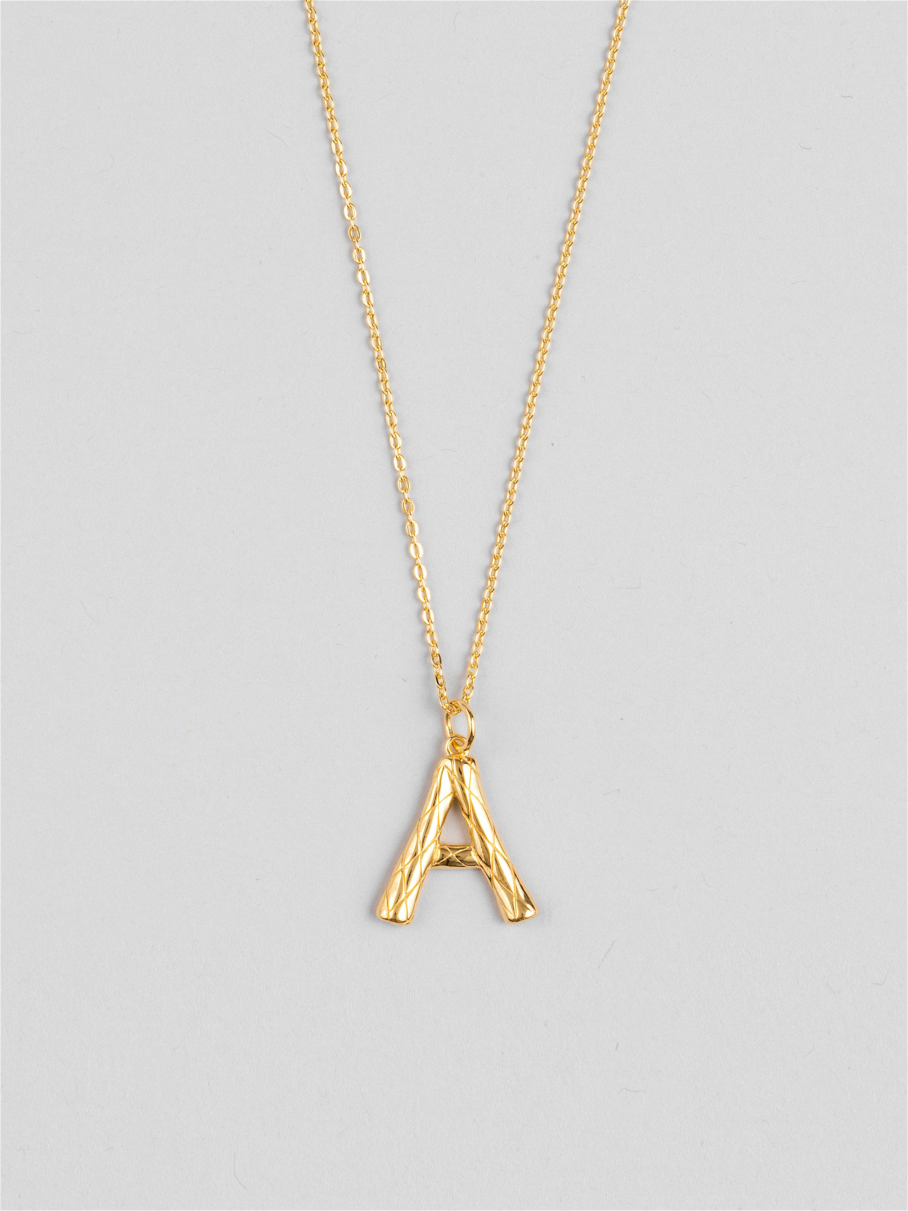 safira letter necklace