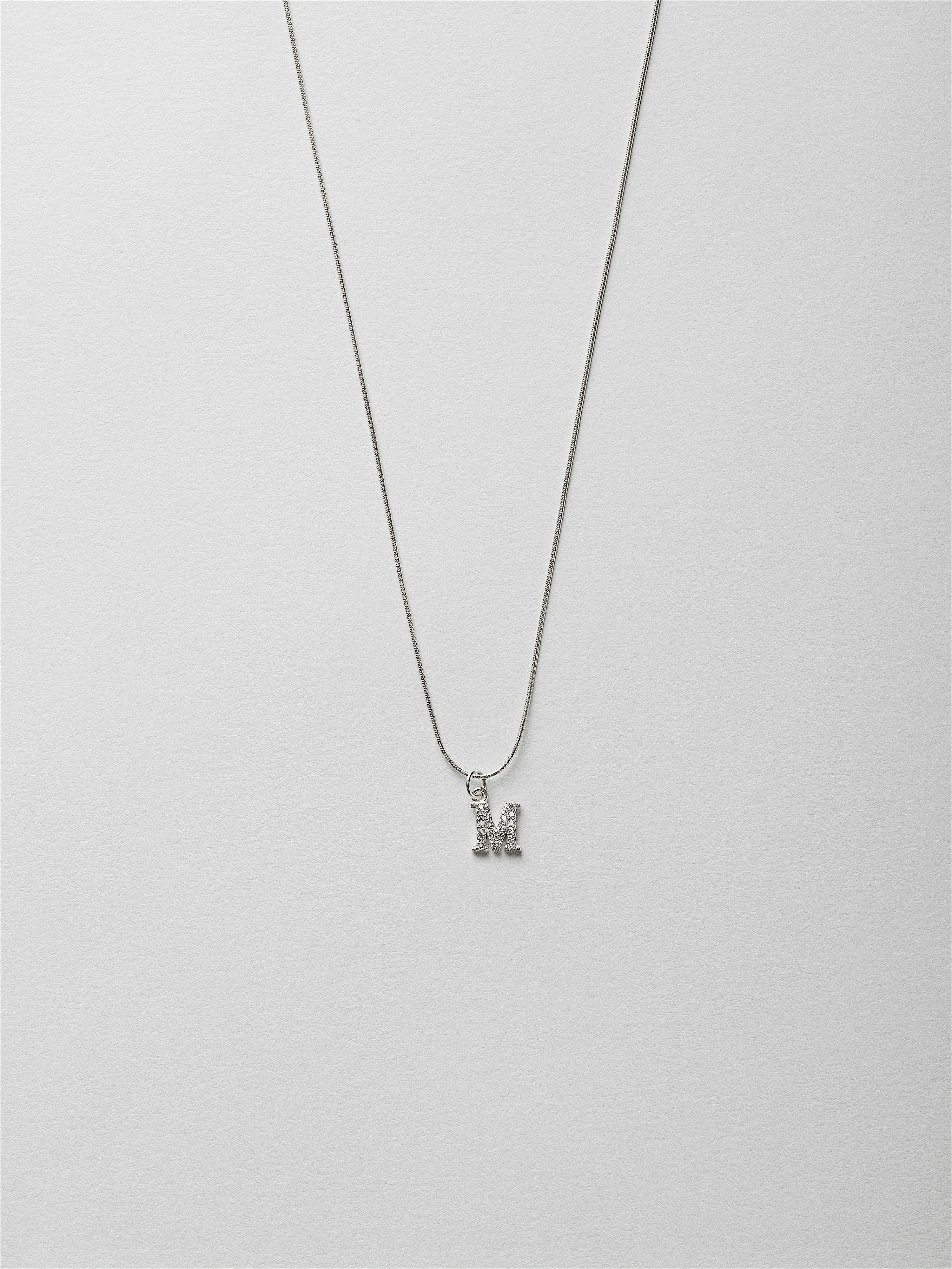 safira letter necklace