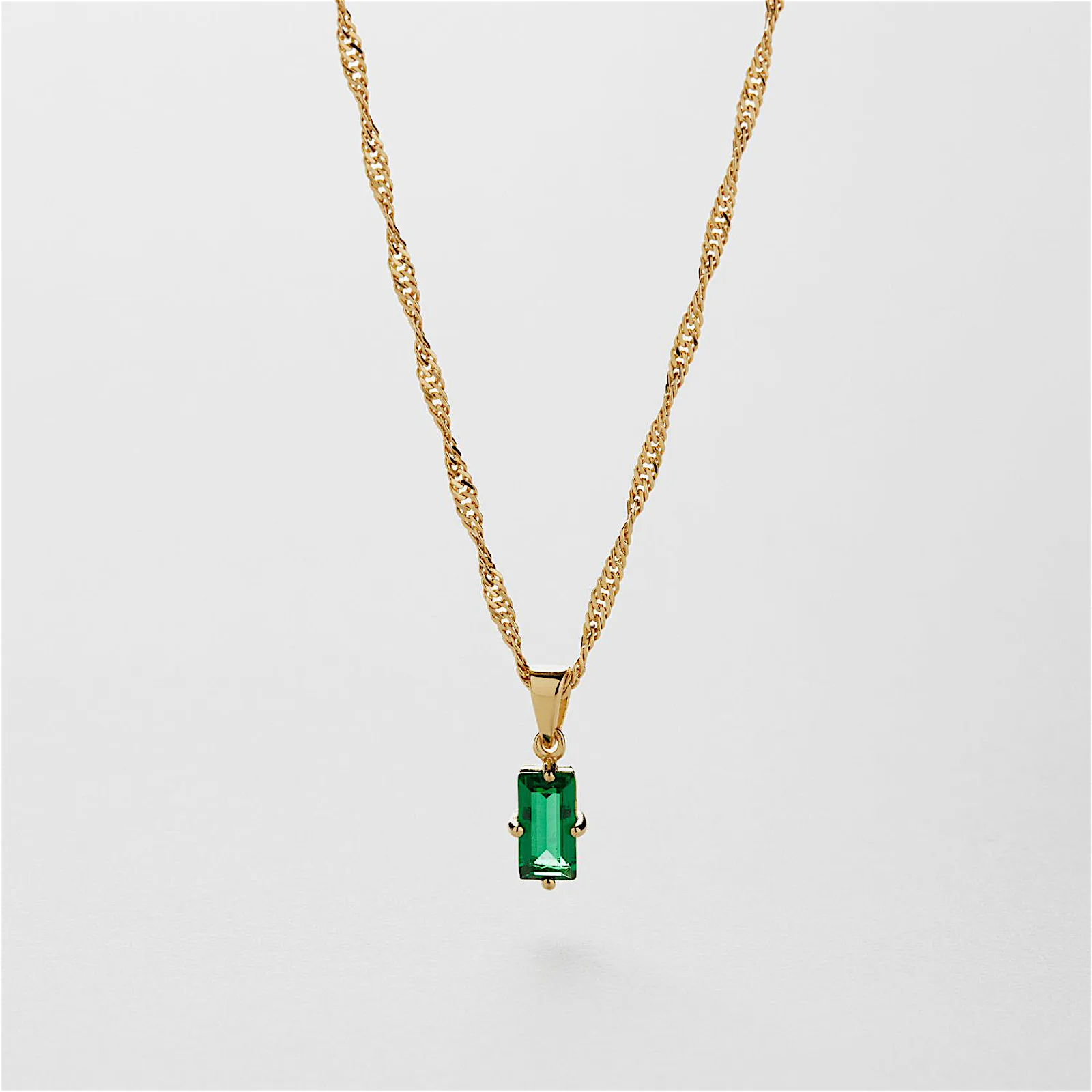 Aventurin Emerald Halskjede