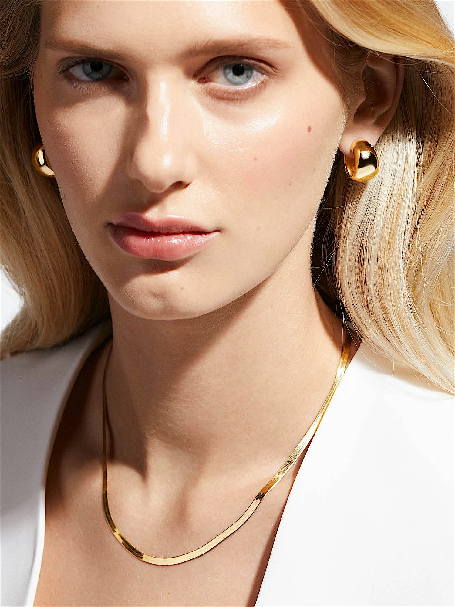 ZOCALO HERRINGBONE NECKLACE（M)　45cm Amazon.co.jp: ZOCALO Herringbone Necklace M (45 cm
