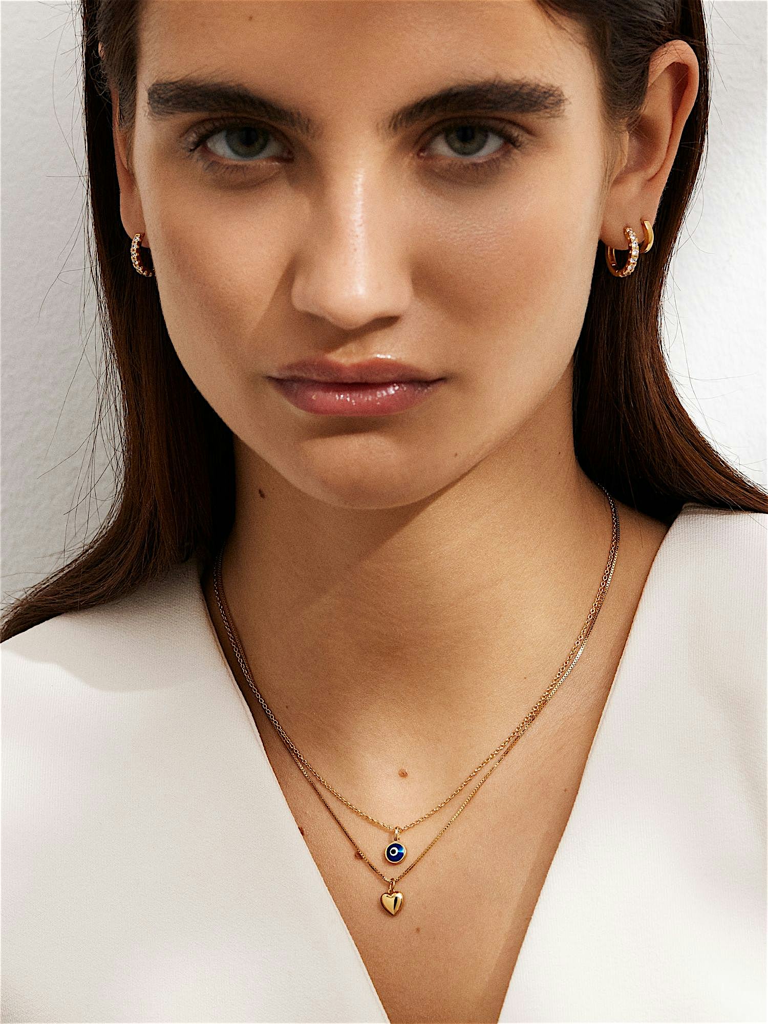 ＊韓国＊［nari objet］Oval blue necklace 2color All - Acc - nari.objet